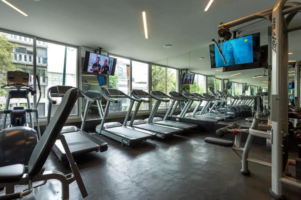 Departamento Mexicano En Polanco. Pool - Gym - Parking Cidade do México Exterior foto